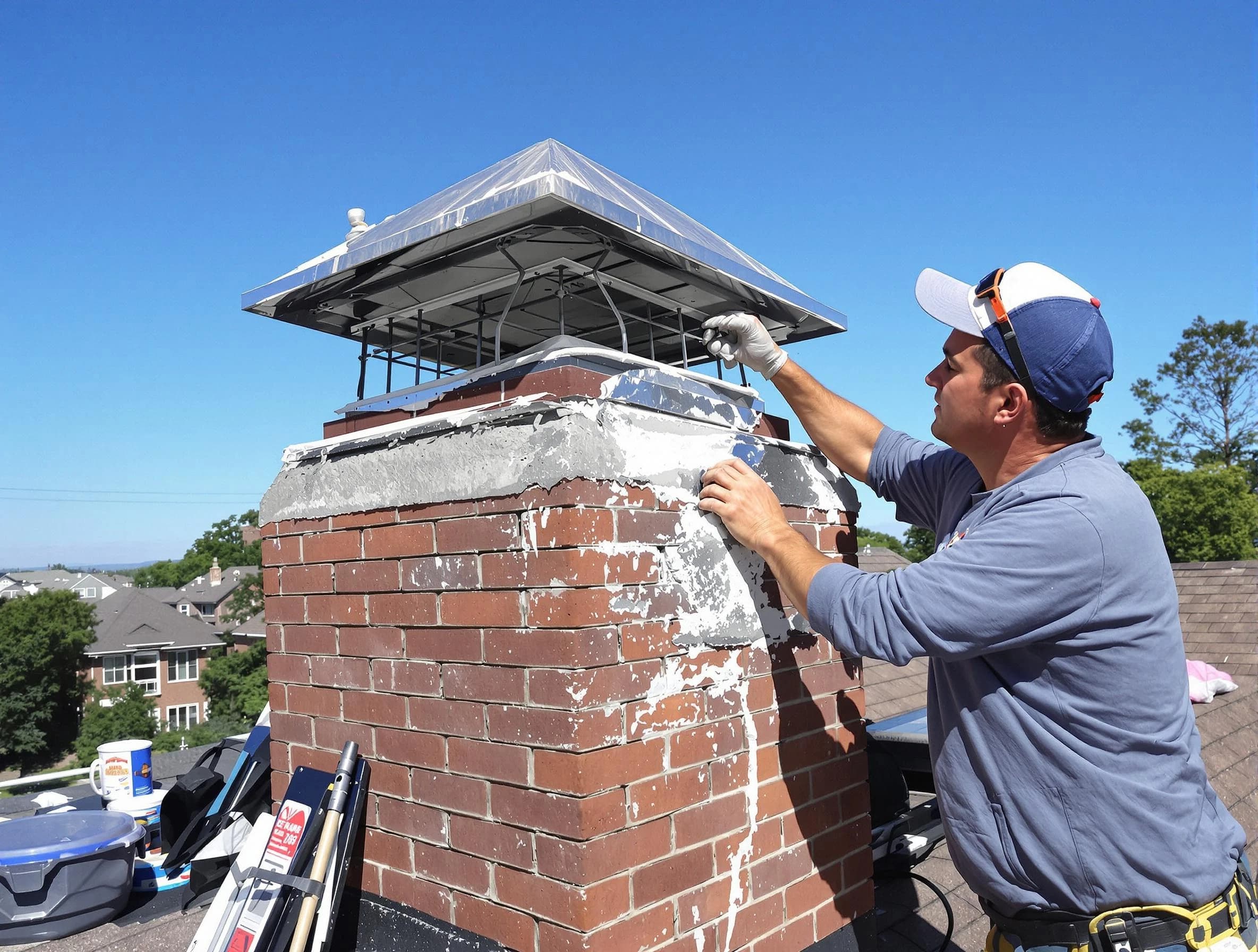 Chimney Crown Services service in Heber, UT